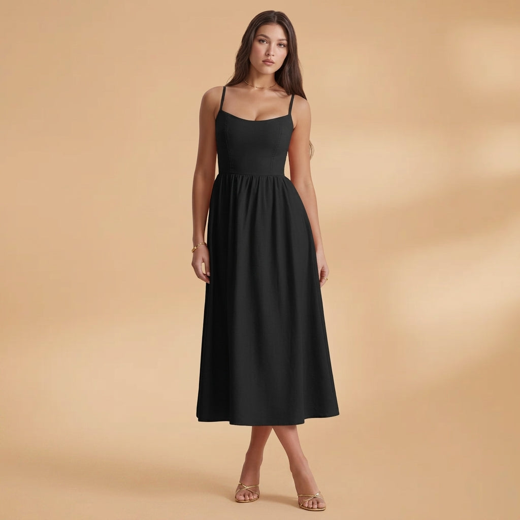 Isabelle Sorrento | Floral Midi Dress For Women