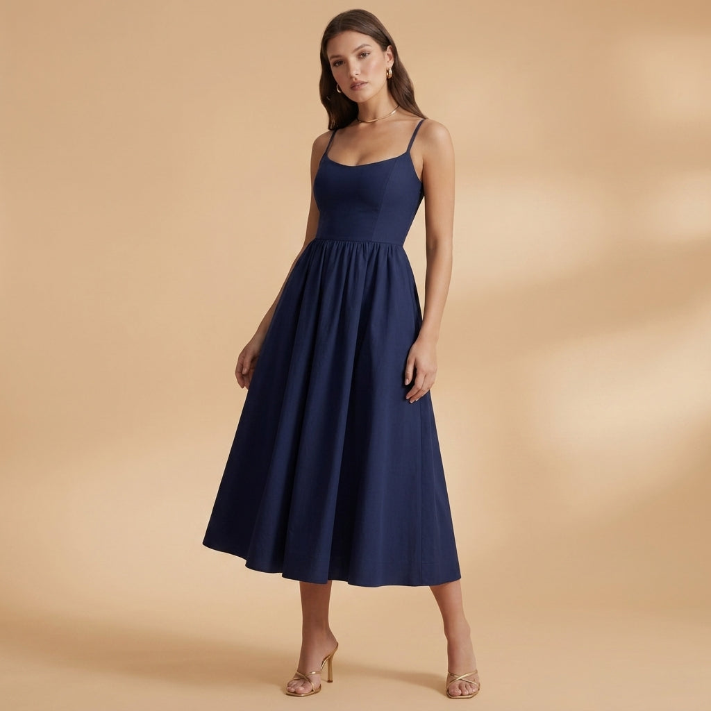 Isabelle Sorrento | Floral Midi Dress For Women