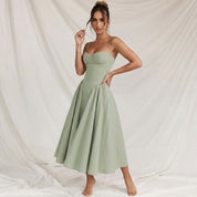 Elise Davenport | Corset Midi Dress For Women