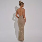 Seraphielle Duvaux | Sequin Maxi Gown For Women