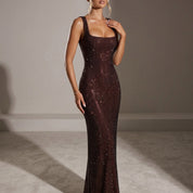 Seraphielle Duvaux | Sequin Maxi Gown For Women