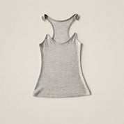 Lucille Davenport | Ribbed Racerback Tank Top For Women