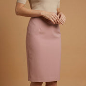 Elaine Vermonde | High Waist Pencil Midi Skirt For Women