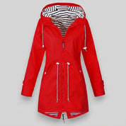 Adrienne Stormwell | Waterproof Hooded Rain Jacket For Women