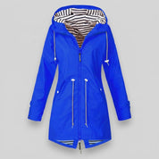 Adrienne Stormwell | Waterproof Hooded Rain Jacket For Women