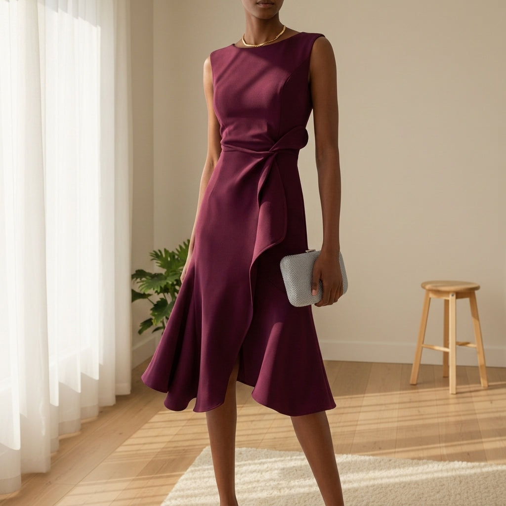Vivienne Rosencourt | Positano Midi Dress For Women