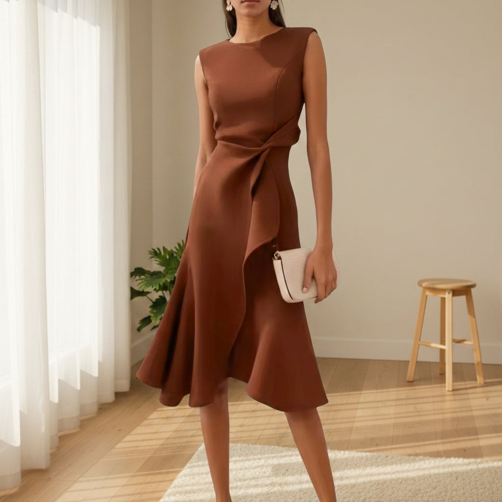 Vivienne Rosencourt | Positano Midi Dress For Women