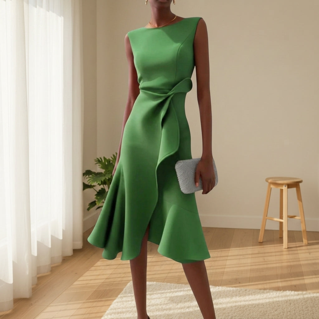 Vivienne Rosencourt | Positano Midi Dress For Women