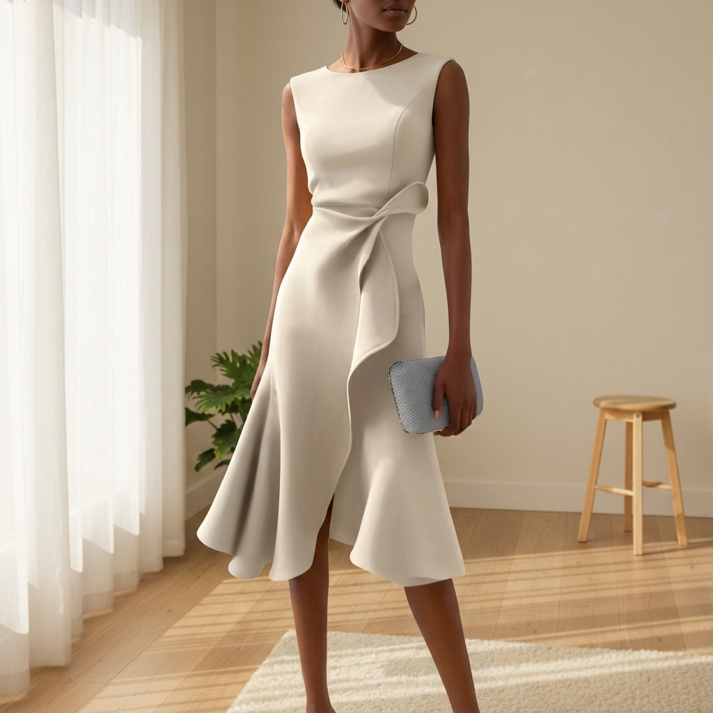 Vivienne Rosencourt | Positano Midi Dress For Women
