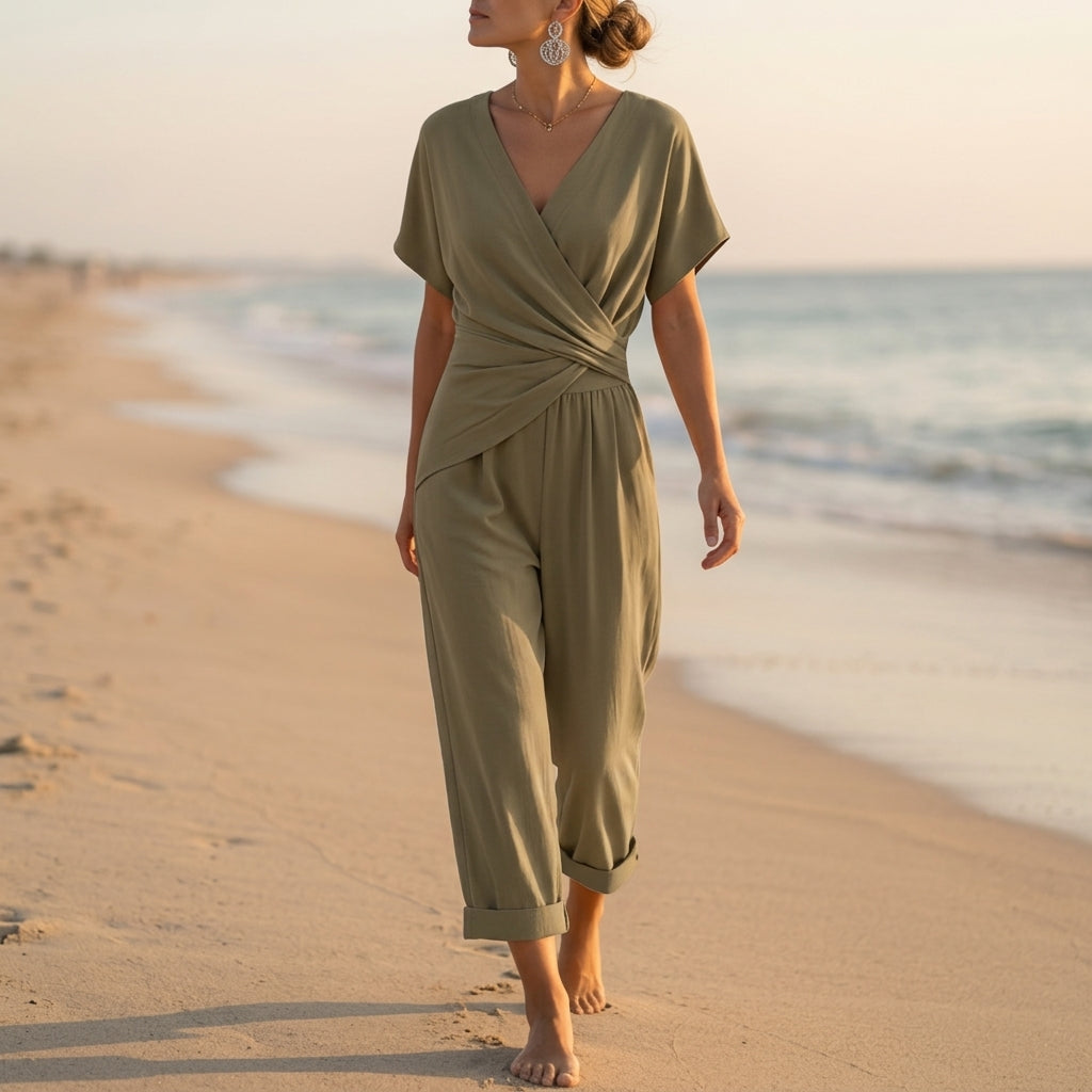 Céleste Dujardin | Wrap Two-Piece Set For Women