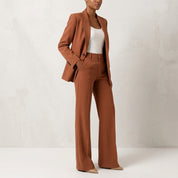 Vivienne Marchland | Blue Two-Piece Blazer & Trouser Suit For Women