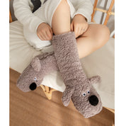 Amelie Dufresne | Cute Dog Slipper Socks For Women
