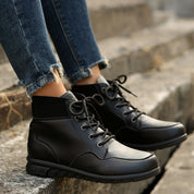 Lorraine Duval | Round Toe Ankle Boots For Women
