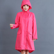 Nadia Bellemont | Polka Dot Hooded Raincoat For Women