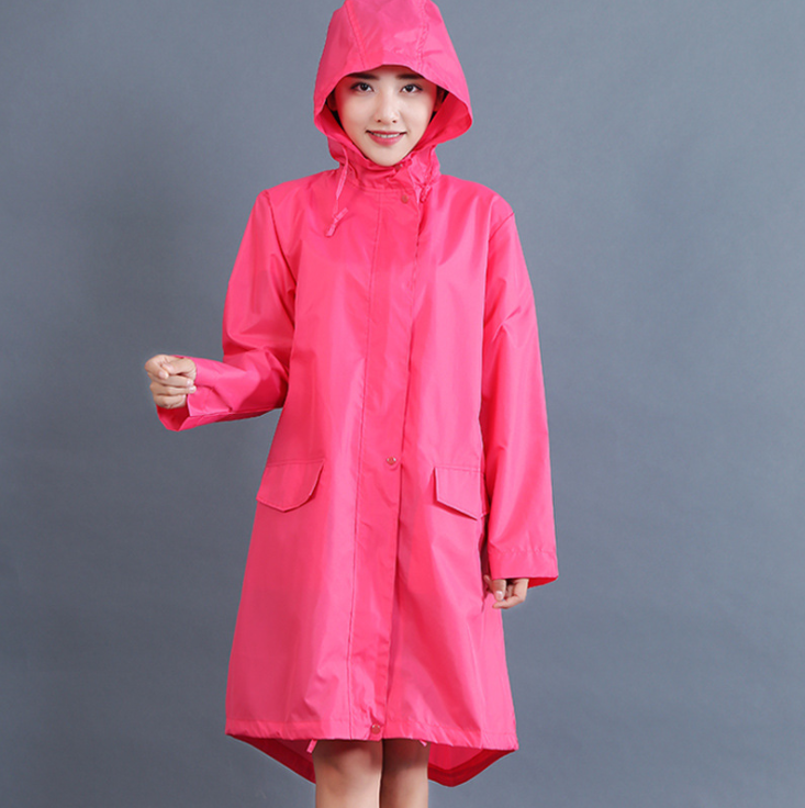 Nadia Bellemont | Polka Dot Hooded Raincoat For Women