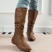 Sabrina Delcourt | Slouchy Knee-High Boots For Women
