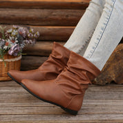 Genevra Ashworth | Slouchy Cowboy Boots With Round Toe For Women