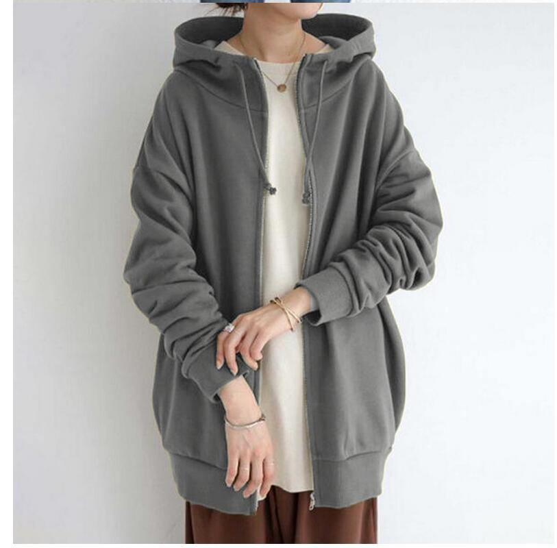 Solene Girard | Zip-Up Fleece Hoodie For Women