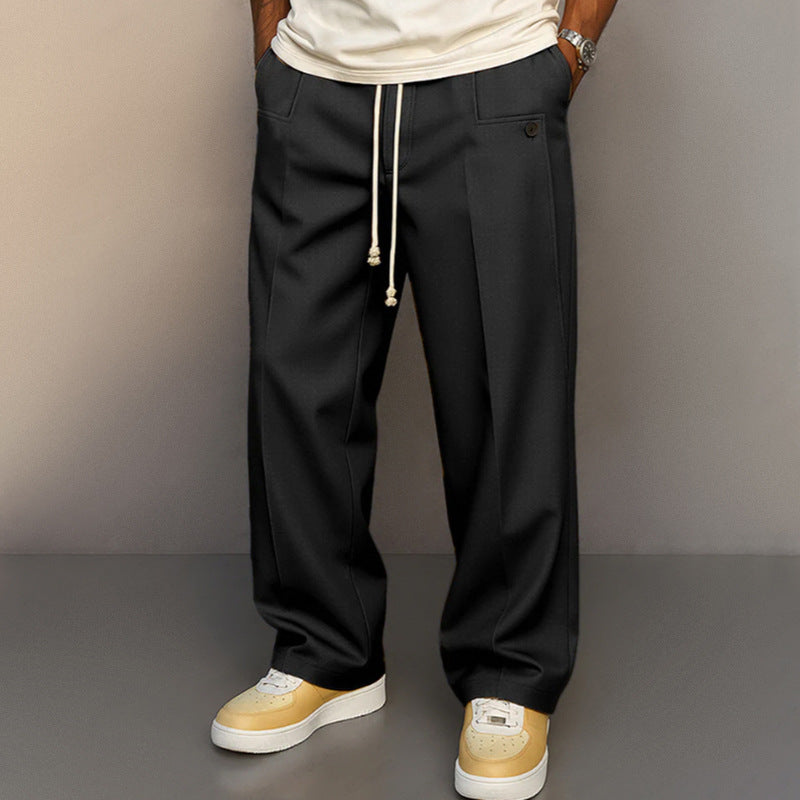 Reid Garshaw | Wide-Leg Drawstring Pants For Men
