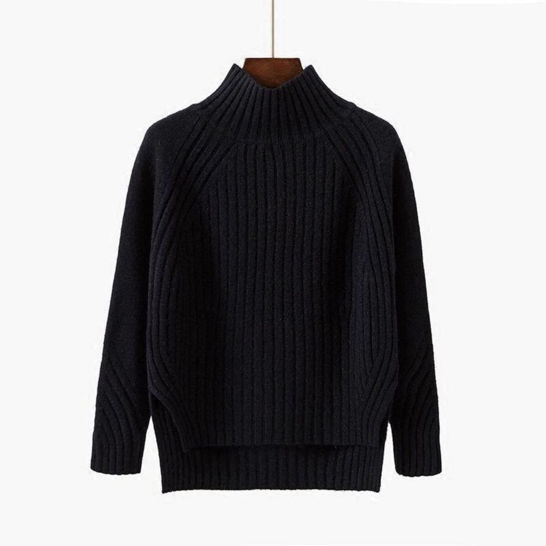 Josephine Delarue | Ribbed Turtleneck Sweater For Women