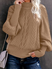 Giselle Beaulieu | Cozy Cable-Knit Sweater For Women