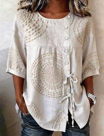 Charlotte Vasseur | Floral Embroidered Blouse For Women