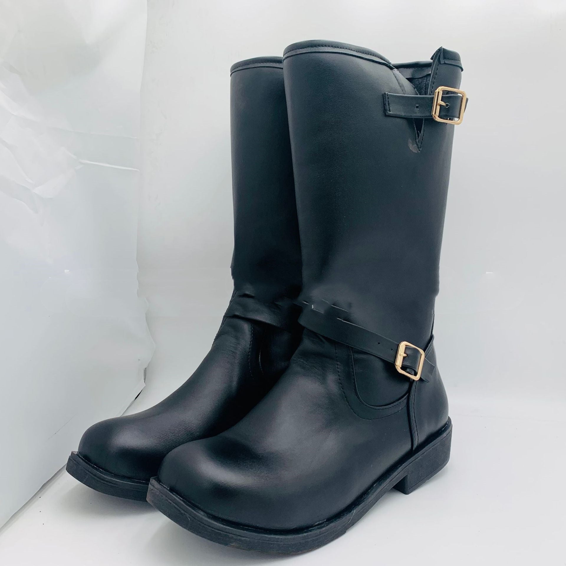 Knox Kingscombe | Buckle Engineer Boots For Men