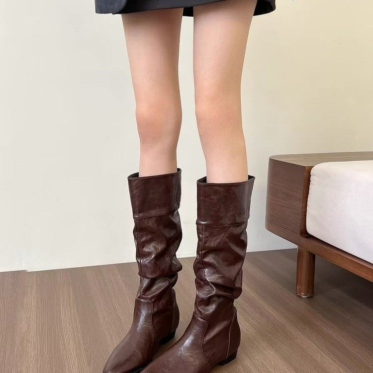 Ophélie Rambert | Pointed Toe Knee-High Boots For Women