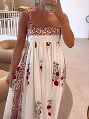 Annalise Beaupré | Floral Print Maxi Dress For Women