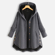 Eloise Bertrand | Quilted Hooded Long Parka For Women
