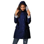 Daphne Winslow | Women's Hooded Windbreaker Raincoat