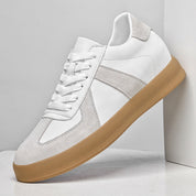 Julien Lacroix | Retro Colorblock Leather Sneakers For Men