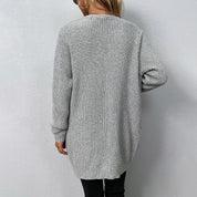 Emmeline Vandenberg | Oversized Knit Pocket Cardigan For Women