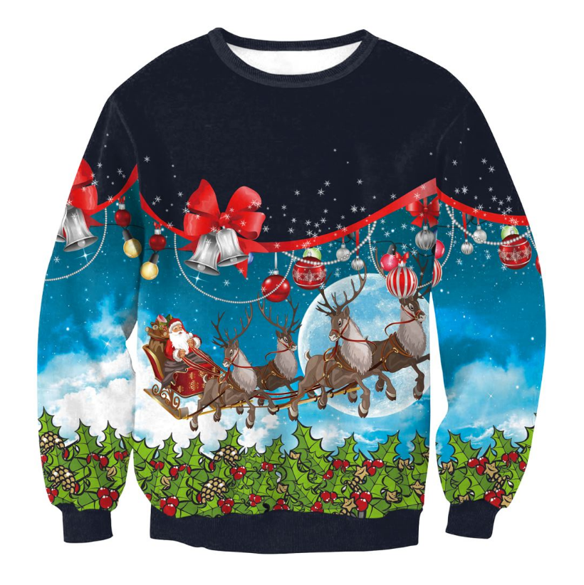 Merry Knit | Multicolor Patchwork Christmas Sweater For Women