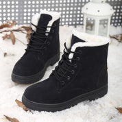 Ines Chastain | Faux Fur Lined Snow Boots For Women
