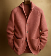 Hank Selfield | Knit Cardigan Blazer For Men
