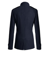 Gus Northstone | Double-Breasted Wool-Look Peacoat For Men