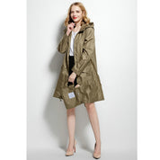 Camille Fonteneau | Hooded Windproof Raincoat For Women