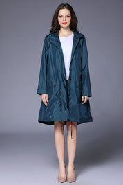 Camille Fonteneau | Hooded Windproof Raincoat For Women