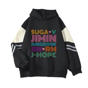 Julien Marchetti | Graphic Letter Print Hoodie For Unisex