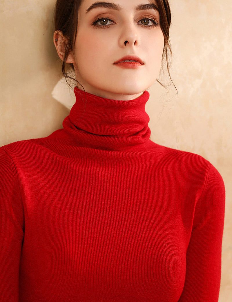 Ludovica Ashcombe | High Neck Cashmere Sweater For Women