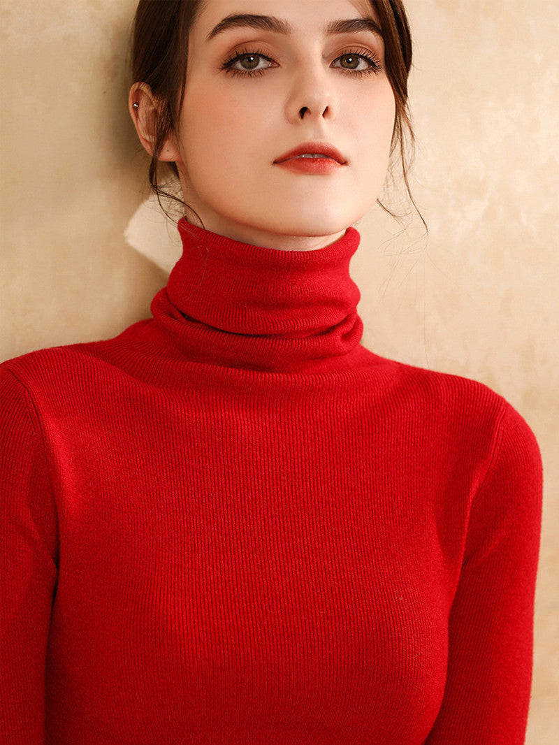 Ludovica Ashcombe | High Neck Cashmere Sweater For Women
