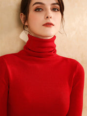 Ludovica Ashcombe | High Neck Cashmere Sweater For Women