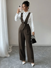 Liliane Vasquez | Tailored Wide-Leg Jumpsuit For Women