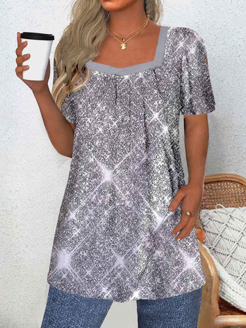 Dominique Fairweather | American Flag Print Top For Women