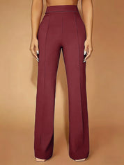 Adele Fontenay | High-Waist Wide-Leg Trousers For Women