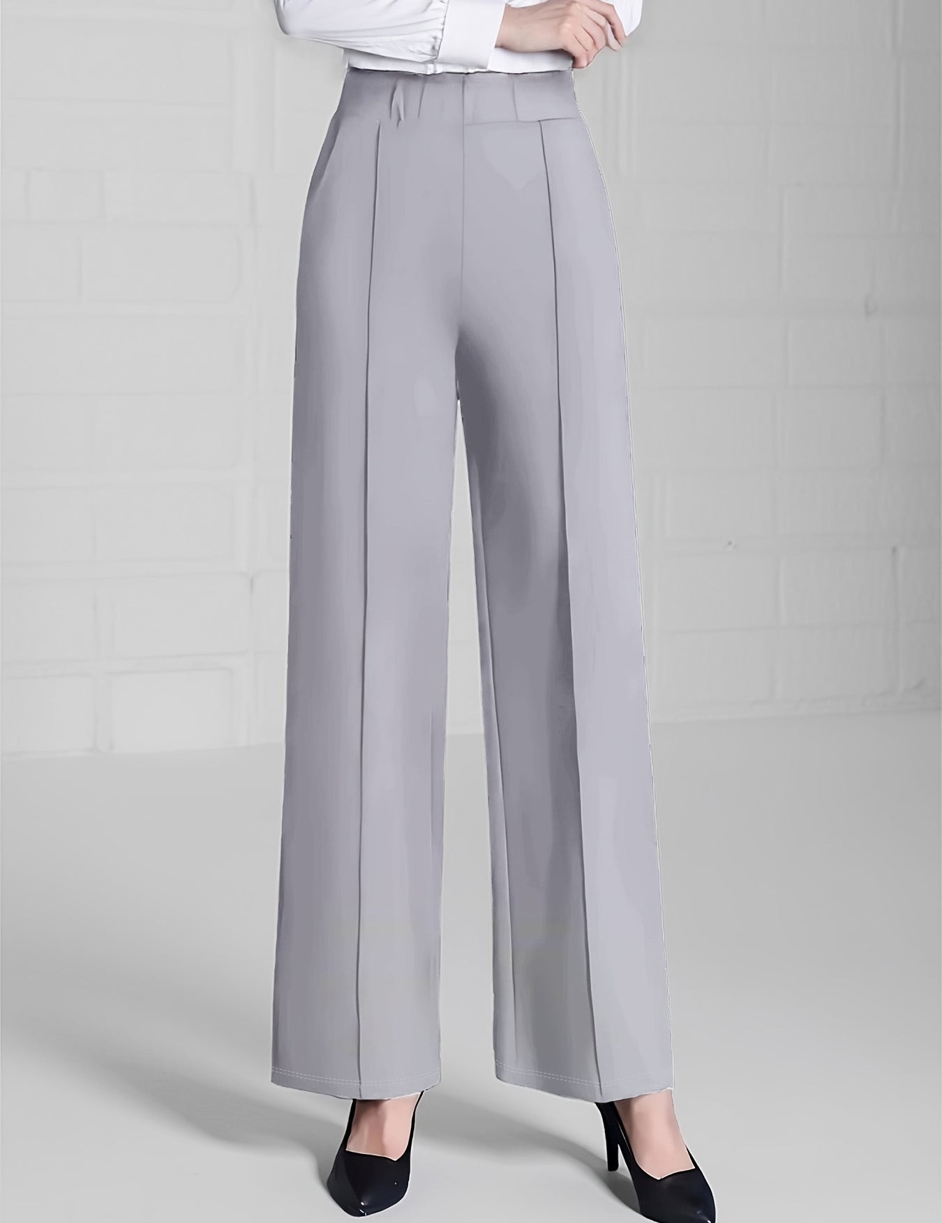 Lisette Dumont | High-Waisted Wide Leg Trousers For Women