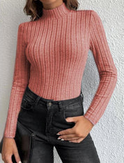 Anaelle Sorbier | Ribbed Half Turtleneck Sweater For Women