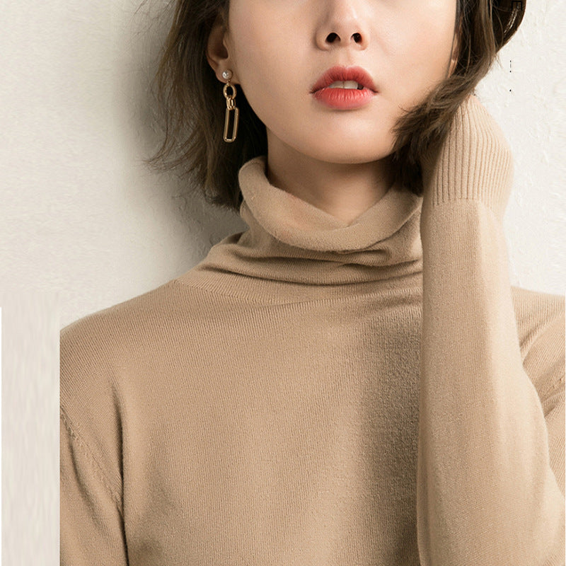 Vera Ashworth | Turtleneck Knit Sweater For Women