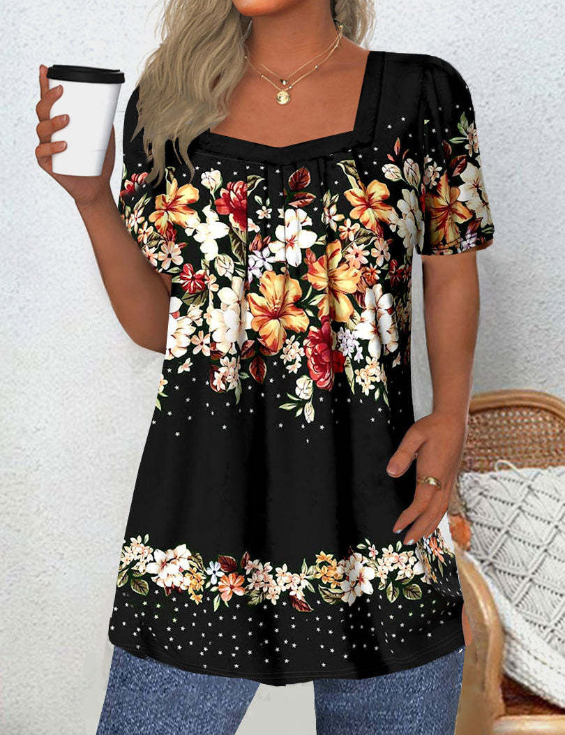 Dominique Fairweather | American Flag Print Top For Women
